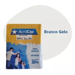 TINTA ACRILCOR BRANCO GELO CAIXA 18 KG 039108 ACRI... - Rabelo Materiais Para Construção