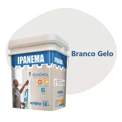 TINTA ECONÔMICA IPANEMA BRANCO GELO 18 LTS 150021 ... - Rabelo Materiais Para Construção