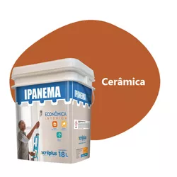 TINTA ECONÔMICA IPANEMA CERÂMICA 18 LTS ACRILPLUS - Rabelo Materiais Para Construção