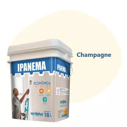 TINTA ECONÔMICA IPANEMA CHAMPAGNE 18 LTS ACRILPLUS - Rabelo Materiais Para Construção