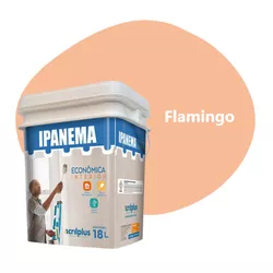 TINTA ECONÔMICA IPANEMA FLAMINGO 18 LTS ACRILPLUS - Rabelo Materiais Para Construção