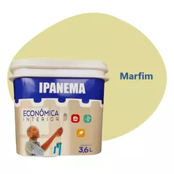 TINTA ECONÔMICA IPANEMA MARFIM 3,6 LTS ACRILPLUS - Rabelo Materiais Para Construção