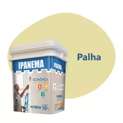 TINTA ECONÔMICA IPANEMA PALHA 18 LTS 150029 ACRILP... - Rabelo Materiais Para Construção