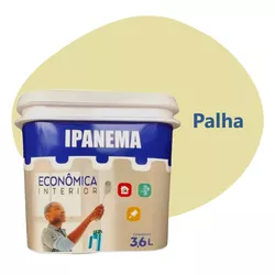TINTA ECONÔMICA IPANEMA PALHA 3,6 LTS ACRILPLUS - Rabelo Materiais Para Construção