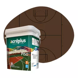 TINTA PISO FLEX CHOCOLATE 18 LTS ACRILPLUS - Rabelo Materiais Para Construção