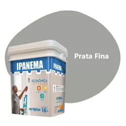 TINTA ECONÔMICA IPANEMA PRATA FINA 18 LTS 150033 A... - Rabelo Materiais Para Construção