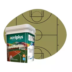 TINTA PISO FLEX CONCRETO 18 LTS ACRILPLUS - Rabelo Materiais Para Construção