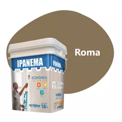 TINTA ECONÔMICA IPANEMA ROMA 18 LTS 150035 ACRILPL... - Rabelo Materiais Para Construção