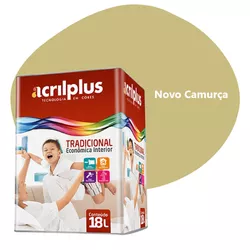 TINTA ECONÔMICA TRADICIONAL NOVO CAMURÇA 18 LTS AC... - Rabelo Materiais Para Construção
