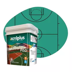 TINTA PISO FLEX VERDE 18 LTS 081014 ACRILPLUS - Rabelo Materiais Para Construção