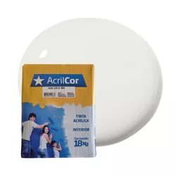 TINTA ACRILCOR BRANCO NEVE CAIXA 18 KG 039110 ACRI... - Rabelo Materiais Para Construção