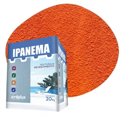 TEXTURA IPANEMA LARANJA CAIXA 20 KG ACRILPLUS - Rabelo Materiais Para Construção