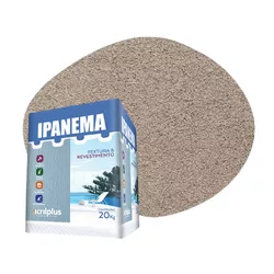 TEXTURA IPANEMA ROMA CAIXA 20 KG ACRILPLUS - Rabelo Materiais Para Construção