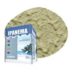 TEXTURA IPANEMA CHAMPAGNE CAIXA 20 KG ACRILPLUS - Rabelo Materiais Para Construção