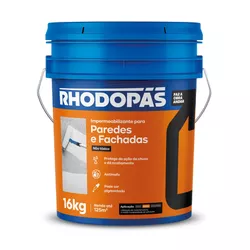 IMPERMEABILIZANTE PAREDES E FACHADAS BRANCO 16 KG ... - Rabelo Materiais Para Construção