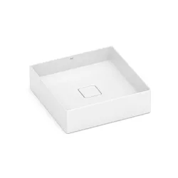 CUBA DE APOIO QUADRADA T5 40X40CM BRANCA A32787Y00... - Rabelo Materiais Para Construção