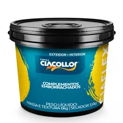 SELADOR CIAFLEX EMBORRACHADO 3,6KG CIACOLLOR - Rabelo Materiais Para Construção