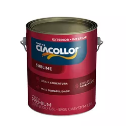 TINTA ACRÍLICA SUBLIME MAX LAVÁVEL CIASYSTEM BASE ... - Rabelo Materiais Para Construção