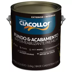 IMPERMEABILIZANTE CIAFLEX FUNDO E ACABAMENTO CIASY... - Rabelo Materiais Para Construção