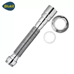 SIFÃO SANFONADO UNIVERSAL SIMPLES CROMADO 72CM 031... - Rabelo Materiais Para Construção