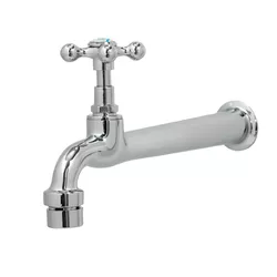 TORNEIRA PARA PIA METAL 22CM C-33 COM AREJADOR 011... - Rabelo Materiais Para Construção