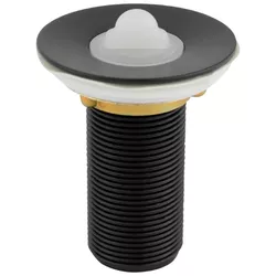 VÁLVULA PARA LAVATÓRIO METAL PRETA 1.1/4
