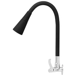 TORNEIRA COZINHA BANCADA FLEX DUCHA PRETA C-67 1/4... - Rabelo Materiais Para Construção