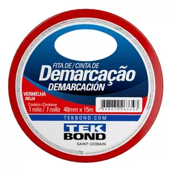 FITA DE DEMARCACAO VERMELHA 48MMX15M 21221048200 S... - Rabelo Materiais Para Construção