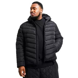 Jaqueta Puffer Bobojaco Masculina Preto Plus Size ... - Atacado da Moda