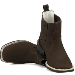 Botina Texana Masculina Lisa - 1019 - Ramon Botas 