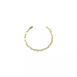 Pulseira Cartier Alongada Fecho Canhão Banhado A O... - RC JOIAS BY RUDI