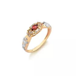 Anel de Formatura de Farmácia em Ouro 18k com Brilhantes - 1600504898 - RDJ Joias