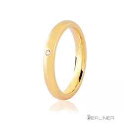 Alianças em Ouro 18k 750 Abaulada 6.1g e 3.0mm - 7610352001 - RDJ Joias