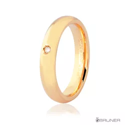 Alianças em Ouro 18k 750 Abaulada com 7.8g e 4.0mm - 7610362002 - RDJ Joias
