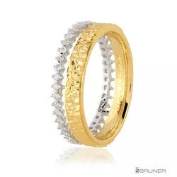 Alianças em Ouro Soul Bodas com Brilhantes 7.6g 5,8mm - 7602794027 - RDJ Joias