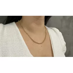 Corrente Elo Português em Ouro 18k com 50cm 7.6g - J048006117-2 - RDJ Joias