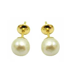 Brinquinho de Pérola Ouro 18K 0750 - J00200004 - RDJ Joias