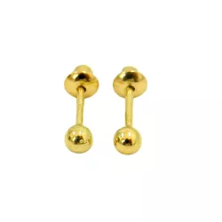 Brinco de Bolinha Infantil em Ouro - J00200301 - RDJ Joias