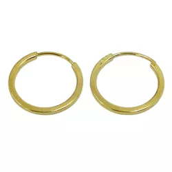 Argolinha em Ouro 18k Fio Quadrado 10.7x1.0mm - J01800603 - RDJ Joias
