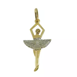 Pingente em Ouro 18k Bailarina - J03100177 - RDJ Joias
