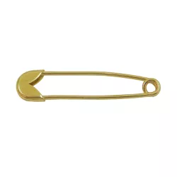 Alfinete em ouro 18k 750 com 26.4x 6.0mm - J03100617 - RDJ Joias