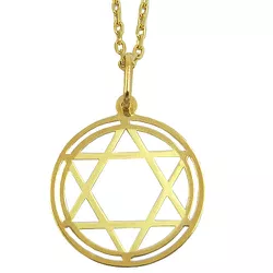 Estrela de Davi Grande em Ouro 18k - J03100995 - RDJ Joias