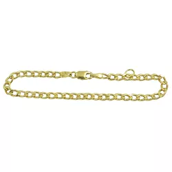 Pulseira de Ouro 18k Infantil para Criança com 15cm - J048002581-7 - RDJ Joias