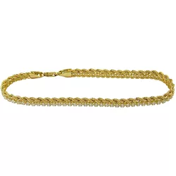 Pulseira de Ouro 18k cravejada com Zircônias - J048005915-1 - RDJ Joias