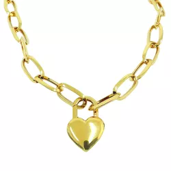Colar de Ouro 18k fecho Cadeado - j0480059216-4 - RDJ Joias