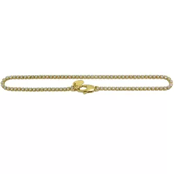 Pulseira em Ouro 18k Riviera com Zircônias - J048013632-3 - RDJ Joias