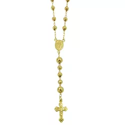 Terço de ouro 18K com 50 cm - J05800284 - RDJ Joias
