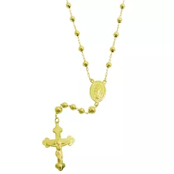 Terço de Ouro 18k com 58 Bolas Polidas - J05800322 - RDJ Joias