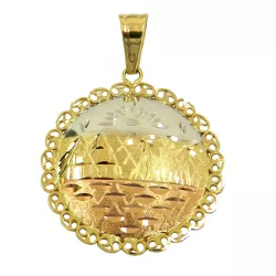 Pingente Mandala em Ouro 18K 0,750 - J06100689 - RDJ Joias