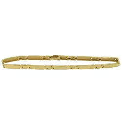 Pulseira de Ouro 18k 0,750 Bracelete 8.8g 4.4mm - J061017438-5 - RDJ Joias